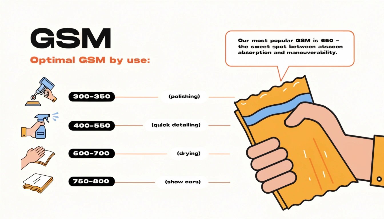GSM thickness examples